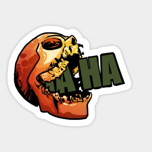 HA HA HAppy Sticker